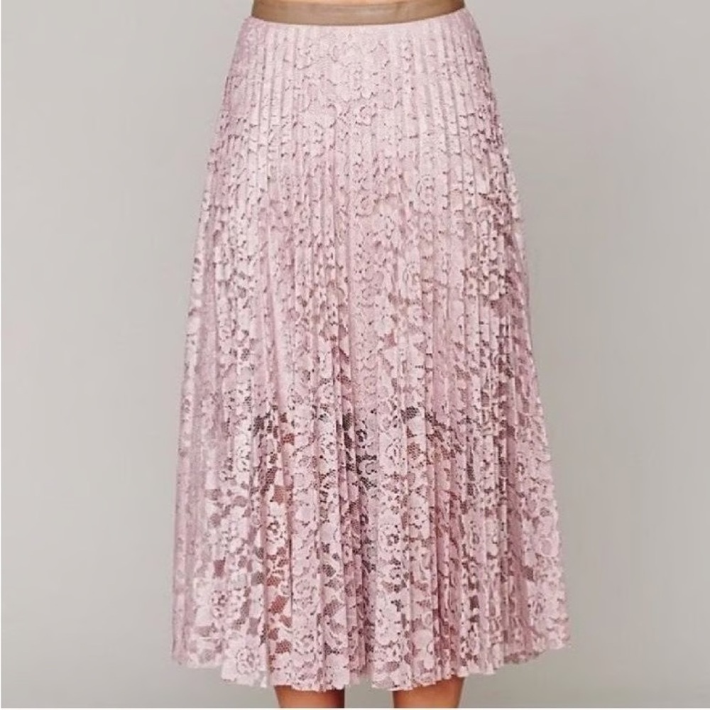 Free people pretty pleats midi skirt - Picture 2 of 10